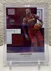 Lebron James GAME WORN Relic 2017-18 Panini Status Materials FREE SHIPPING