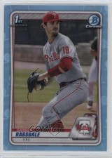 2020 Bowman Draft Chrome Sky Blue Refractor Carson Ragsdale #BD-145 14mx