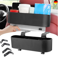 KopfstüTze Becherhalter Auto RüCksitz Organizer Aufbewahrungsbox GeträNkehalter