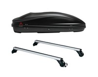 DachtrÄGer LP49+ Dachbox Spark 400 FÜR Peugeot 508 Limousine AB 2011