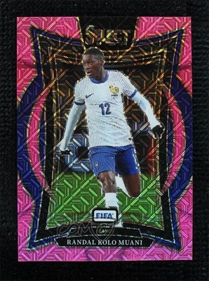 2024 Panini Select FIFA Terrace Pink Mojo Prizm /299 Randal Kolo Muani #73 1p7c