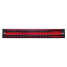 Mechanics Time Savers Lock-a-Socket 1/2" Drive 32-Slot Red 2-Row Socket Tray