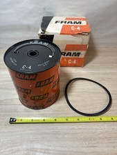 Vintage Fram C4 Canister Oil Filter Studebaker Ford Mopar Nos-free Shipping Vintage Fram C4 Canister Oil Filter Studebaker Ford Mopar Nos-free Shipping