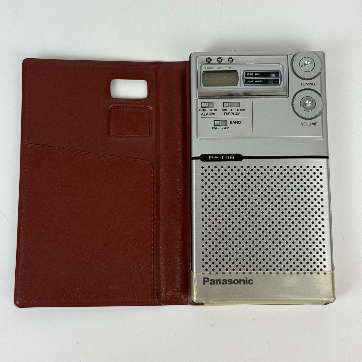 Panasonic RF-016 AM/FM 2 Band Pocket Radio Clock Tested Working | eBay