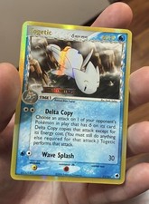 2006 POKEMON EX DRAGON FRONTIERS TOGETIC 11/101 STAMPED REVERSE HOLO LP 🔥