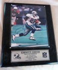 EMMITT SMITH AUTOGRAPHED, SIGNED LIMITED EDTION  PLAQUE  #202/996 -GOLDIN--