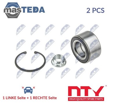 KLT-BM-005 RADLAGERSATZ RADLAGER SATZ HINTEN NTY 2PCS FÜR BMW 3,E36