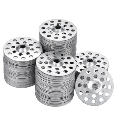 1'' Plaster Washers 200 Pcs Metal Repair Rings For Wall Ceiling Drywall Screws