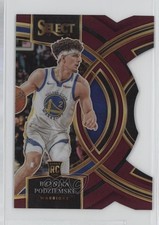 2023 Select Premier Level Maroon Prizm Die-Cut /175 Brandin Podziemski #104 14ql