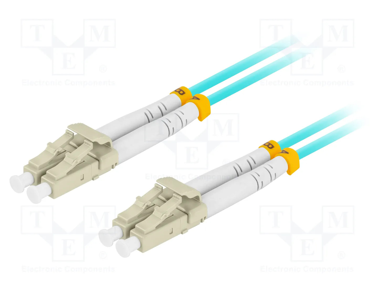 Lanberg Blau Flexible Leitung 0M3 50/125 (2 M) Duplex - Bild 2