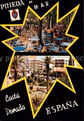 Pineda de Mar ES Restaurant Terrasse Zentrum