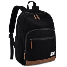 School Backpack for Teens Lightweight Corduroy Backpack for Kids Casual Bookb...