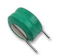 Image of 4 x Varta 2.4 V Nickel Metal Hydride Button Rechargeable Battery, 16 mAh