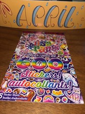 Lisa Frank Sticker Book Over 600 Stickers Included on 5 Sticker Sheets NEW 2