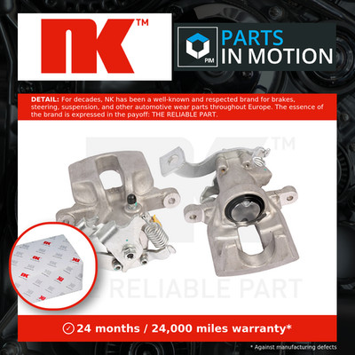 Brake Caliper fits TOYOTA AURIS E15, ZRE152 1.8 Rear Left 07 to 12 NK 4785002100