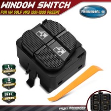 Front Passenger Side Window Switch for VW Golf Mk3 1991-1999 Passat 1H0959855