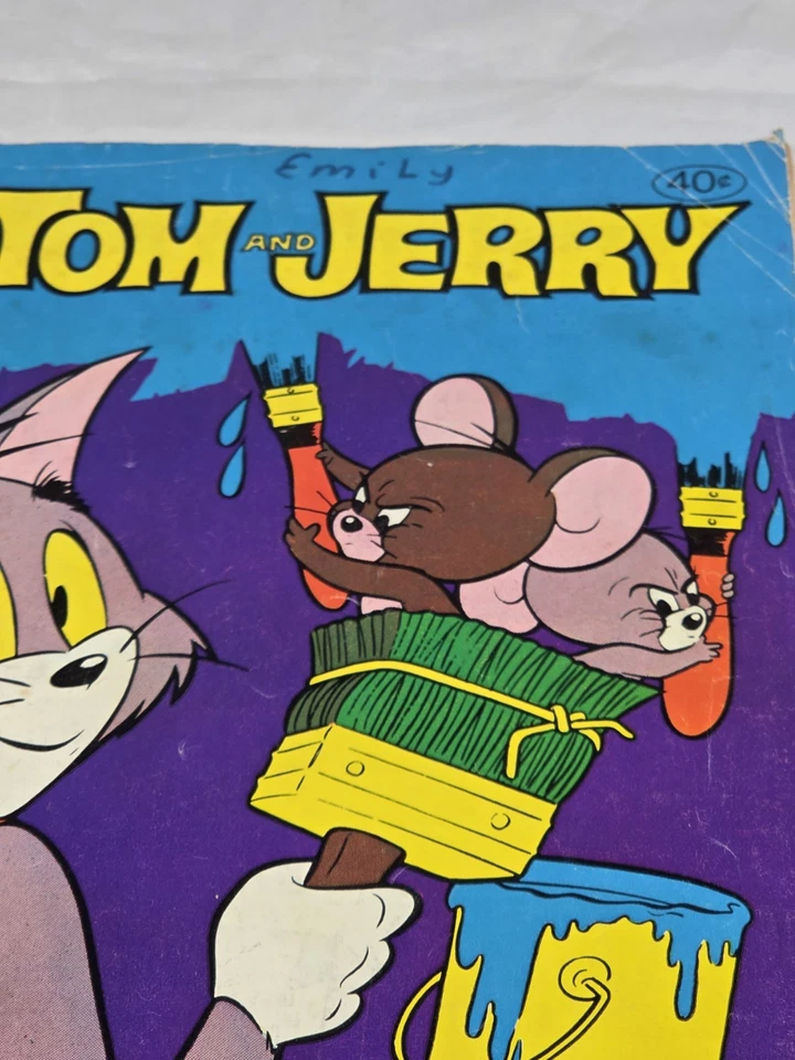 Clásico vintage, Whitman Metro Golden Mayer, TOM y JERRY Nº321 agosto 1979  Foto 4 de 4