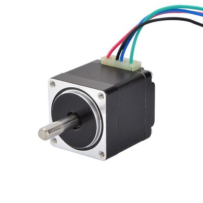 STEPPERONLINE Nema 11 Schrittmotor Bipolar 1,8deg 7Ncm 0,67A 28x33mm 4 Drähte