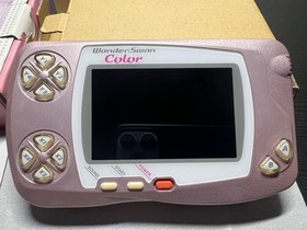 Bandai WonderSwan Color WSC With Box & IPS Screen & New Glass Lens
