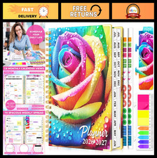 18-Month Academic Planner 2026-2027  Weekly  Monthly Calendar, A4 Size, Hardco