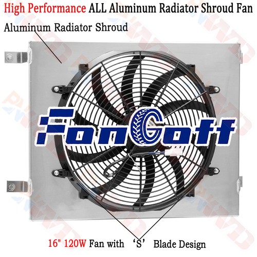 Aluminum Radiator Shroud Fan For Dodge Charger/Coronet/Dart/Valiant 7.2L 63-68 - Bild 1 von 9