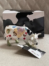 RARE WESTLAND COW PARADE RAMONA #7370 MEDIUM SIZE COW ART FIGURE NEW IN BOX