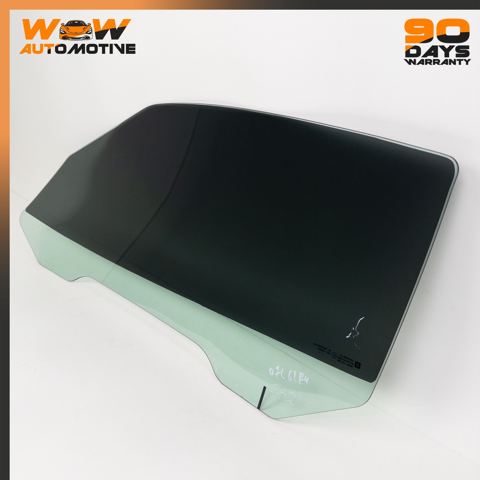 05-13 CHEVROLET CORVETTE C6 FRONT RIGHT PASSENGER SIDE DOOR WINDOW AUTO GLASS OE