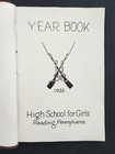 1926 antique HIGH SCHOOL for GIRLS reading pa YEARBOOK owned Florence EGOLF — photo 3