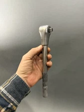 Vintage Gear Operated AC Ratchet Aircraft Wrench Tool 3/8” RH Drive Pat. 2594669