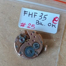 FHF 35 Watch Movement parts Vintage x Replacement Part NOT WORKING #25