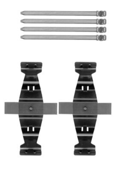 Hella Pagid ZubehöRsatz Scheibenbremsbelag 8DZ 355 204-241 FüR Mercedes Klasse-image