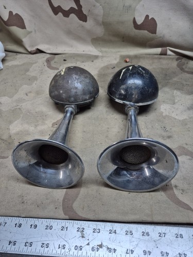  Vintage Wind Tone horns (30's-40's) Rolls-Royce, Bentley, Jaguar, Phantom II