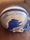 Barry Sanders Autographed Detroit Lions Mini Helmet COA