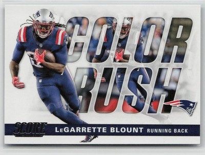 2017 Score Color Rush LeGarrette Blount #2 New England Patriots