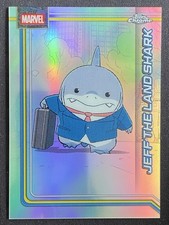 Jeff the Land Shark 2026 Topps Chrome Marvel Comics Refractor Base #60