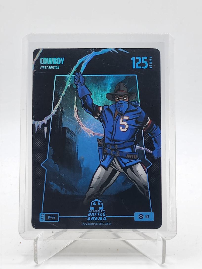COREY SEAGER COWBOY 2024 BATTLE ARENA FIRST ED BATTLEFOIL ICE Q5918