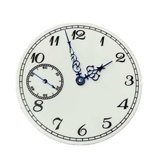 37mm Watch Dial Plate Blue Watch Hands Kit for ETA 6497 ST3600 Movement