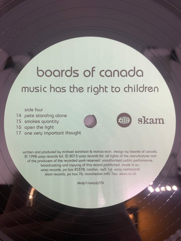 Music Has the Right to Children by Boards of Canada (Record, 2013