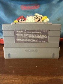 Nintendo SNES Bundle - Yoshi's Island & Super Mario World & Rare Vintage NES Bag