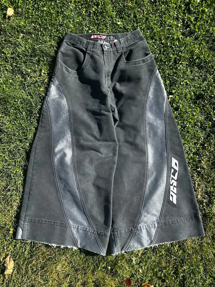 Jeans vintage INSANE JNCO estado sólido pierna ancha talla 34x30 enviar ofertas Foto 3 de 4