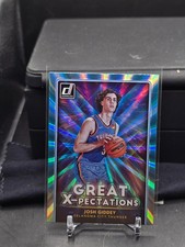2021-22 Panini Donruss - Great X-Pectations Holo Teal Laser #19 Josh Giddey (RC)