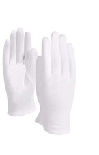 10Pairs White Cotton Gloves Large Size for Art handling Crafting Coin Jewelry...