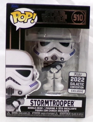 Funko Pop 510 Stormtrooper Star Wars Galactic Convention Exclusive Vinyl Figure