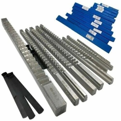  HSS Keyway Broach Metric/Inch Metalwork Cutter Size 3/4/5/6/8/10/12/14/16/18mm 