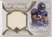 2008 Ultimate Collection Rookie Signature Materials /375 Steve Slaton Auto 1k9