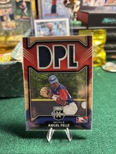 2022 Panini Elite Extra Edition - Dpl Material Angel Feliz #DM-AF (MEM, RC)