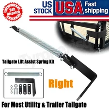 Right Tail Gate Lift Assist Spring Kit For Most Utility & Trailer Tailgate Steel