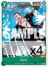 4X One Piece Card Game Kuro OP14-025 Common NM Presale