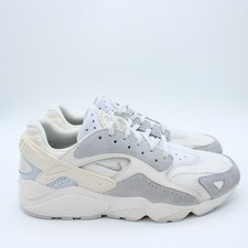 Nike Air Huarache Runner Summit White Platinum Mens 9.5 Sneakers DZ3306-100