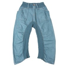 ISSEY MIYAKE me Cauliflower Switching Dropped Crotch Jeans Size Free K-145105 